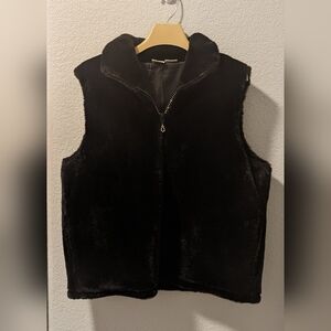 Princess Cruise Faux Fur Ladies Vest Size Large